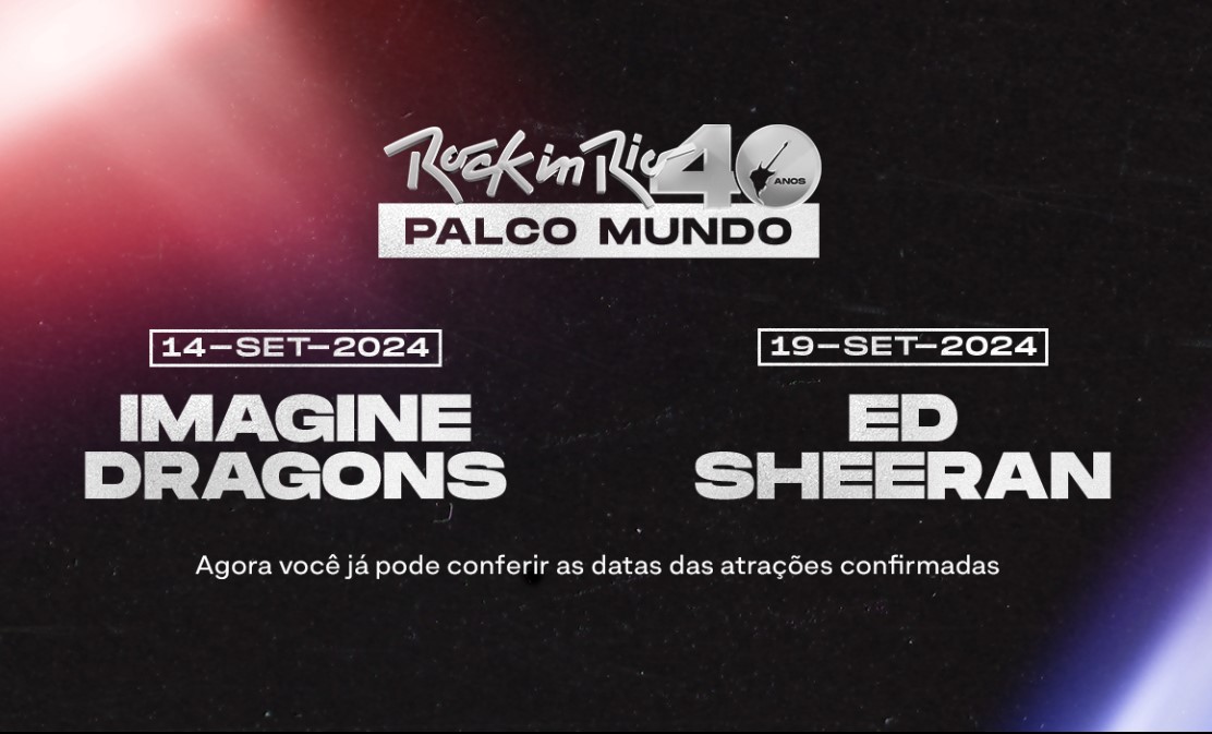 O ano de 2024 será de muitas comemorações para o Rock in Rio