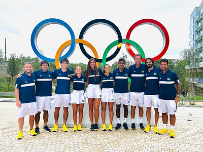 Equipe brasileira segue na preparação em Paris