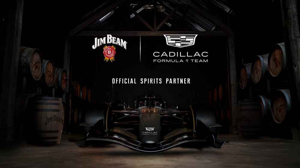 JIM BEAM E A EQUIPE CADILLAC DE FÓRMULA 1® ANUNCIAM PARCERIA GLOBAL, IMPULSIONANDO A VISÃO DE ALCANÇAR NOVOS PÚBLICOS